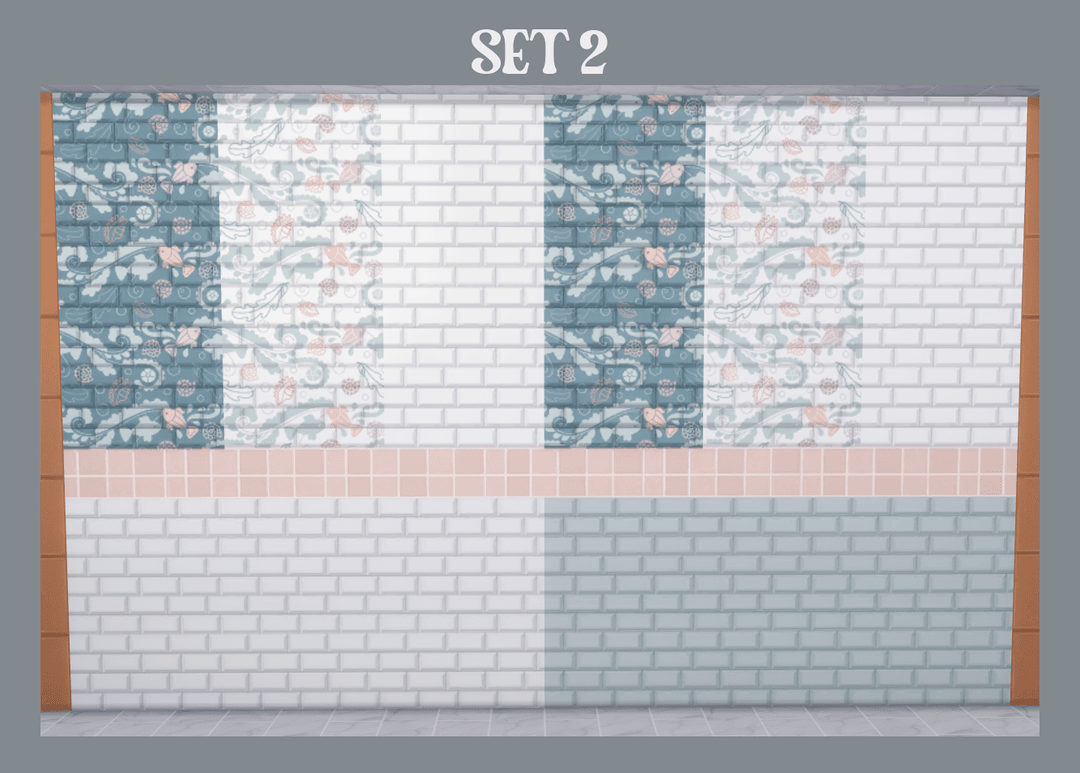 Галерея мода Настенная плитка Ocean Wall Tiles #2